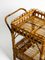 Mid-Century Italian Bar and Serving Trolley in Bamboo 12