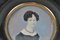 Miniature, Portrait of Woman with the Necklace, 19th Century, 1800s, Paint & Wood 7