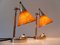 Lámparas de mesita de noche Bauhaus Art Déco, Alemania, años 20. Juego de 2, Imagen 6