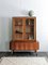 Mid-Century Showcase Cabinet with Sideboard in Walnut, 1950s 2