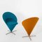 20th Century Cone Chairs by Verner Panton, Set of 2 4