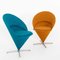 20th Century Cone Chairs by Verner Panton, Set of 2 8