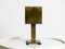 Brass Table Clock by Atlanta Electric, 1960s 12