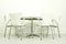 Poltrone e tavolo da pranzo nr. 3207 A826 di Arne Jacobsen per Fritz Hansen, 1972, set di 7, Immagine 3