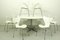 3207 Armlehnstühle und Esstisch A826 von Arne Jacobsen für Fritz Hansen, 1972, 7 . Set 4