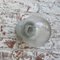 Mid-Century White Porcelain and Frosted Glass Wall Lamps 8