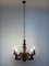 Lámpara de araña estilo Luis XVI de madera, década de 1890, Imagen 3
