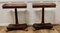 Tavolini in stile Regency con gallerie in ottone, anni '60, set di 2, Immagine 8