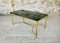 Mid-Century Green Marble and Brass Coffee Table, 1960s 23