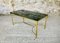 Mid-Century Green Marble and Brass Coffee Table, 1960s, Image 23
