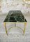 Mid-Century Green Marble and Brass Coffee Table, 1960s, Image 20