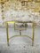 Mid-Century Green Marble and Brass Coffee Table, 1960s 19