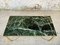 Mid-Century Green Marble and Brass Coffee Table, 1960s, Image 3