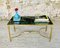 Mid-Century Green Marble and Brass Coffee Table, 1960s, Image 25