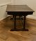 Tavolino metamorfico in quercia e rexine, anni '30, Immagine 3