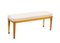 Upholstered Wooden Bench, 1990s, Image 1