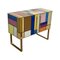 Multicolor Murano Glass Sideboard, 1980s, Image 4