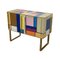 Multicolor Murano Glass Sideboard, 1980s, Image 3