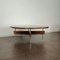 Mid-Century Couchtisch aus Holz & verchromtem Metall, 1960er 2