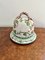 Large Antique Majolica Cheese Dish, 1880s 1