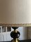 Black and Gilt Table Lamp from Delmas, 1970s, Image 5