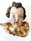 Polychrome Hand-Carved Wood Putti / Cherubs, Germany, 1960s, Set of 4, Image 8