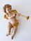 Polychrome Hand-Carved Wood Putti / Cherubs, Germany, 1960s, Set of 4 11