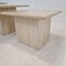 Italian Travertine Coffee or Side Tables, 1980s, Set of 3, Image 11