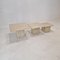 Italian Travertine Coffee or Side Tables, 1980s, Set of 3, Image 3