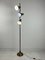 3-Light Floor Lamp in Brass and Aluminum, Italy, 1970s, Image 10