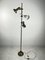 3-Light Floor Lamp in Brass and Aluminum, Italy, 1970s, Image 1