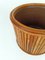 Mid-Century Bamboo, Cane and Rattan Cachepot, Italy, 1970s 17