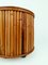 Mid-Century Bamboo, Cane and Rattan Cachepot, Italy, 1970s 3