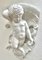 Wall Mount Sculpture in Glazed Porcelain, Italy, 1930s, Image 7