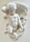 Wall Mount Sculpture in Glazed Porcelain, Italy, 1930s, Image 6