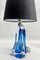 Twisted Sommerso Crystal Table Lamp from Val Saint Lambert, 1953 2