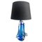 Lampe de Bureau Twisted Sommerso en Cristal de Val Saint Lambert, 1953 1