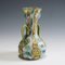 Millefiori Vase in Brown, Green and White from Brothers Toso Murano, 1910s 3