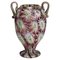 Antike Millefiori Vase in Lila von Fratelli Toso, 1890er 1