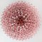 185 Pink Poliedri Murano Glass Chandelier, Image 3