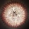 185 Pink Poliedri Murano Glass Chandelier, Image 9