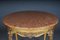 Louis XV Gilt Round Salon or Coffee Table with Marble Top, 1900s, Image 9