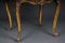 Louis XV Gilt Round Salon or Coffee Table with Marble Top, 1900s 12