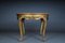 Louis XV Gilt Round Salon or Coffee Table with Marble Top, 1900s 3