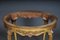 Louis XV Gilt Round Salon or Coffee Table with Marble Top, 1900s, Image 20