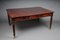 Large Victorian Mahogany Partner Desk with Leather Top, England, 1870 3