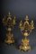 French Historicism Candleholders in Gilded Bronze, 1880s, Set of 2 19