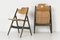 German SE 18 Folding Chairs by Egon Eiermann for Wilde+Spieth, 1950s, Set of 4 7