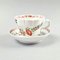 19th Century Porcelain Tischenmuster / Kakiemon Pattern Tea Cup and Saucer from Meissen, Germany, Set of 2, Image 1