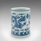 Small Vintage Chinese Brush Pot in Ceramic, 1970 1